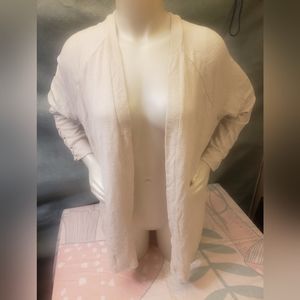 Soft and sexy American eagle beige open sweater size medium